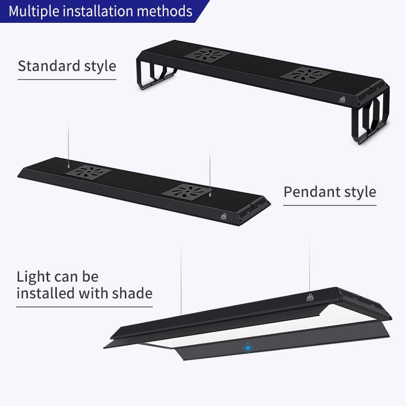Amazon.com : Week Aqua P Series Aquarium Plant Growth Light